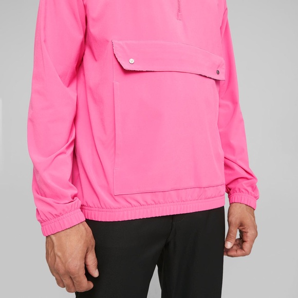 NWT Puma x PTC Anorak Golf Jacket Size XXL Pink - Picture 3 of 8